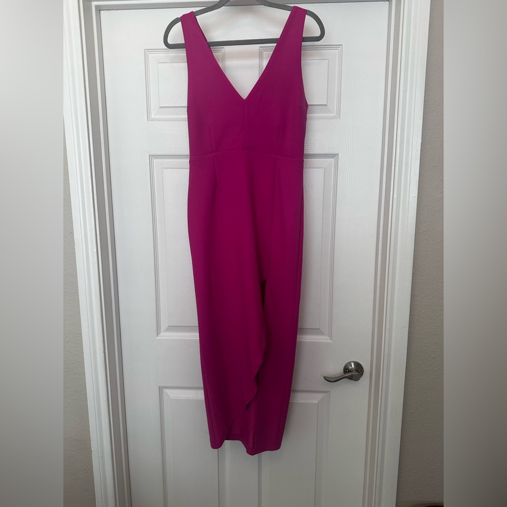 Abercrombie & Fitch Magenta Backless Dress